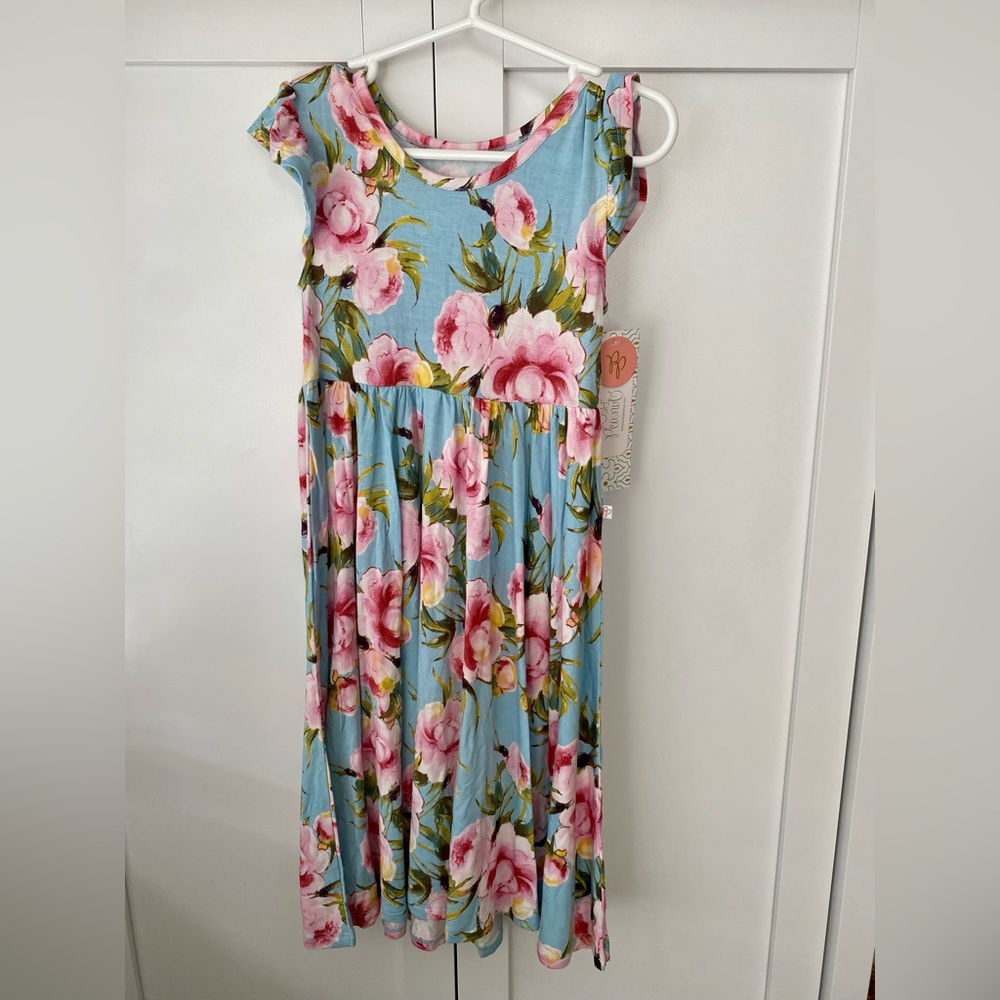 Posh Peanut Carolina Floral Twirl Dress
